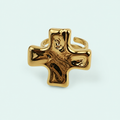 Big Cross Ring - BisuTrendy