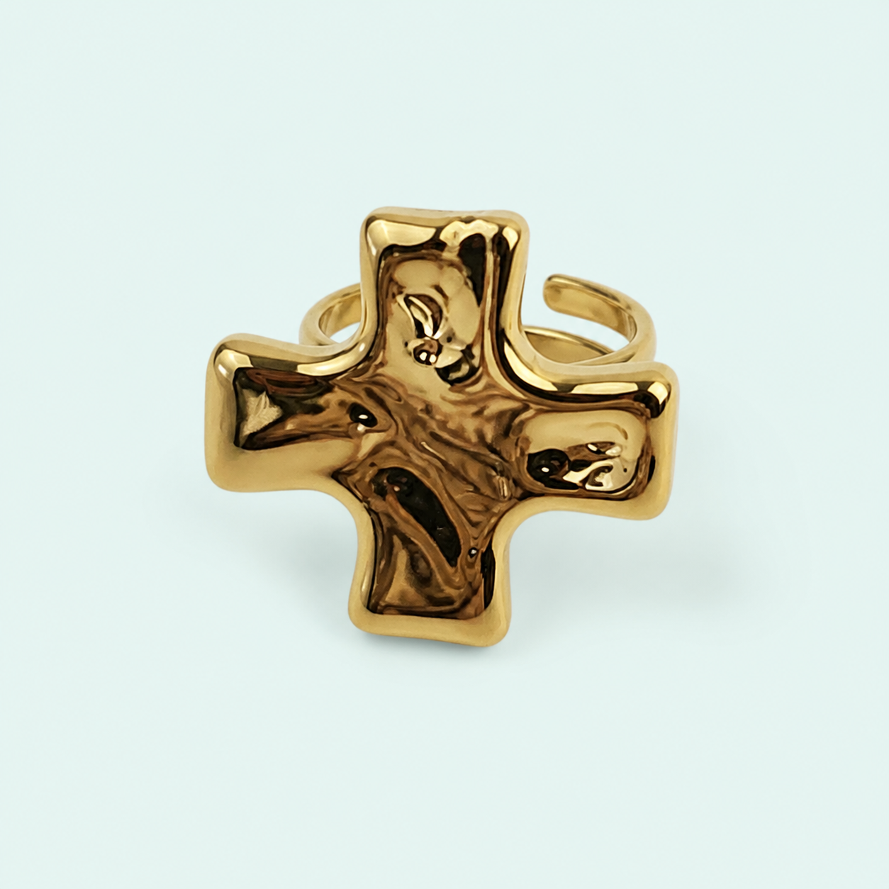 Big Cross Ring - BisuTrendy