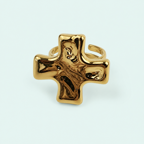 Big Cross Ring - BisuTrendy