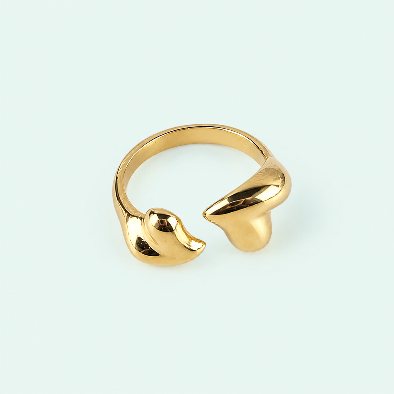 Double Love Ring - BisuTrendy