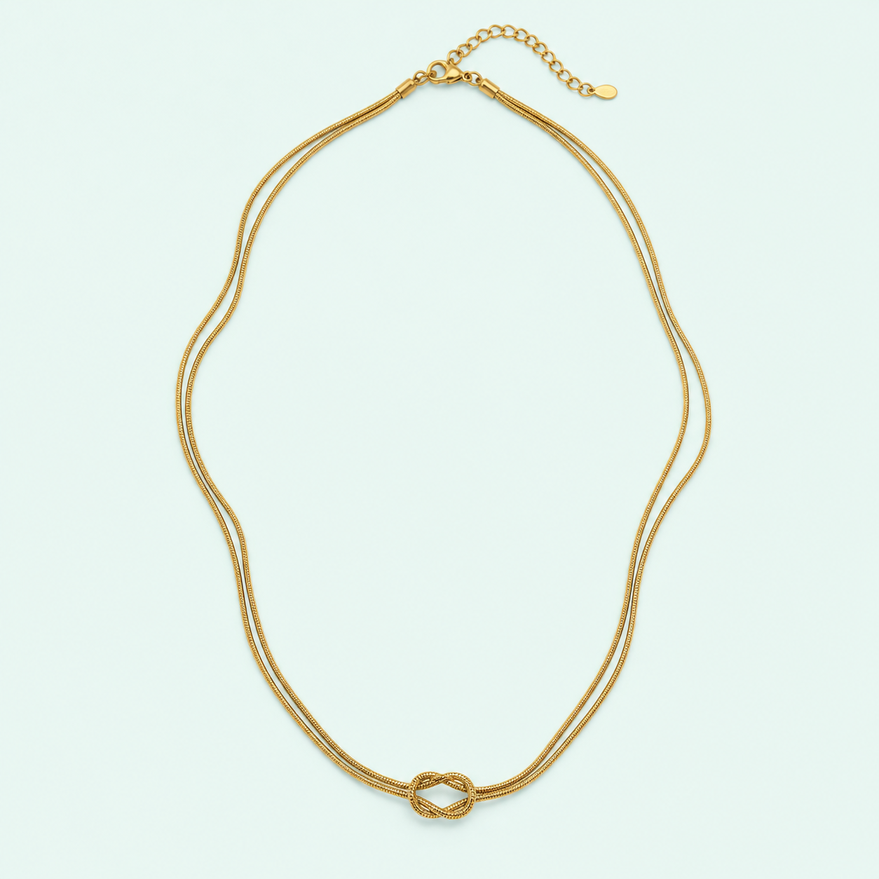 Knot Necklace - BisuTrendy