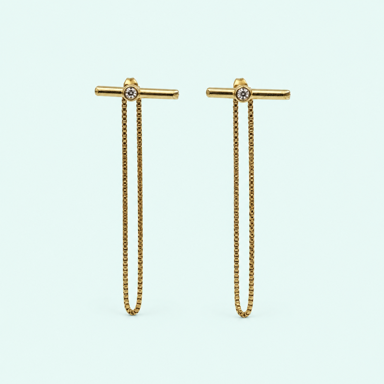 Long Chain Earrings - BisuTrendy