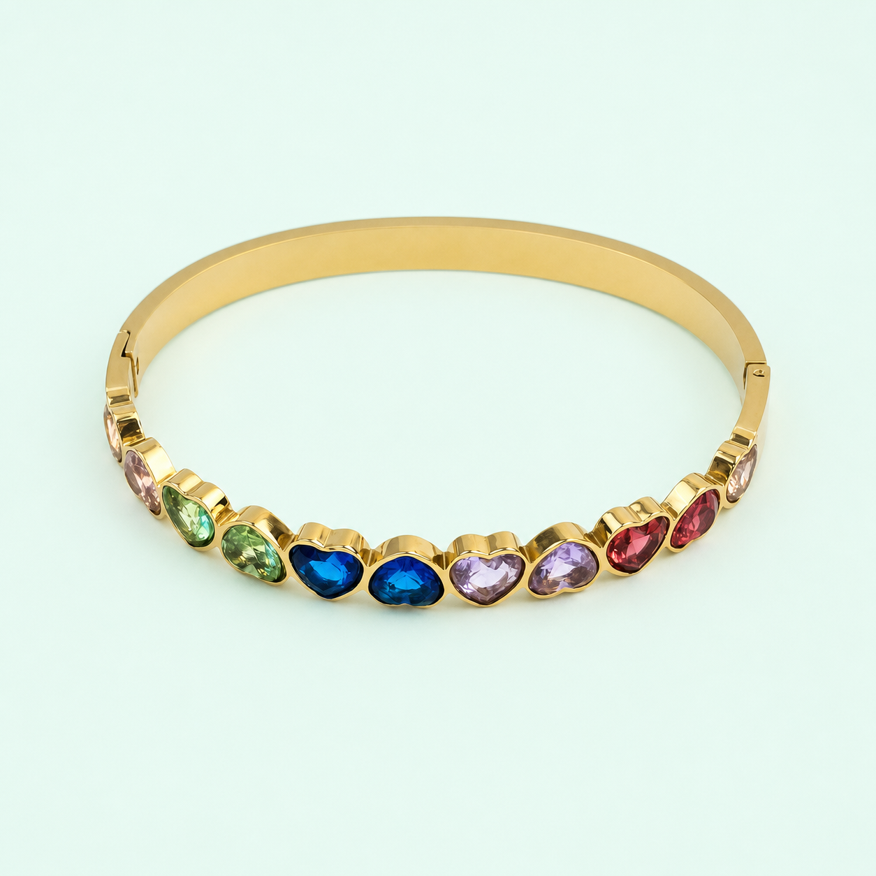 Rainbow of Love Bangle - BisuTrendy